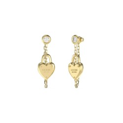 бижутерия,guess,jube04212,all,you,need,is,love,earrings,golden