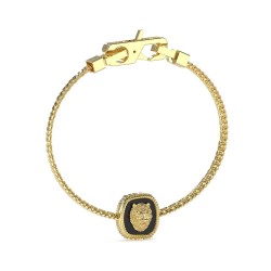 бижутерия,guess,jumb04010,lion,king,bracelet,golden,gold,(golden)