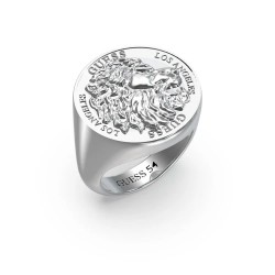 бижутерия,guess,lion,king,ring,silver
