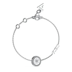 бижутерия,guess,love,bracelet,silver