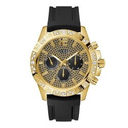 часовник,часовници,guess,majestic,watch,golden,(black)