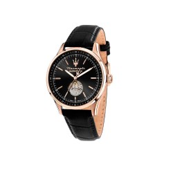 часовник,часовници,maserati,sorpasso,42,mm,automatic,watch,black,(brown)