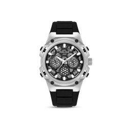 часовник,часовници,police,challenger,watch,black,silver,(silver)