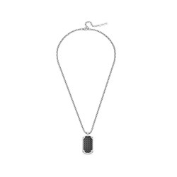бижутерия,police,u,turn,necklace,silver