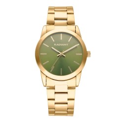 часовник,часовници,radiant,basic,36,mm,woman,watch,golden,(golden,green)