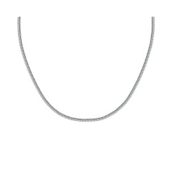 бижутерия,sector,basic,rounded,necklace,silver,(silver)