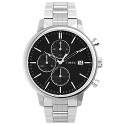 часовник,часовници,timex,chicago,watch,silver