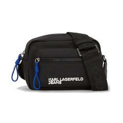 чанти,за,през,рамо,karl,lagerfeld,coated,pu,ew,crossbody,black