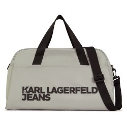 спортна,чанта,сакове,karl,lagerfeld,nylon,gym,bag,limestone,(grey)