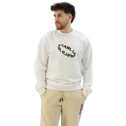блуза,мъжки,пуловери,karl,lagerfeld,reg,multi,ring,sweatshirt,white