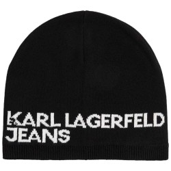 дънки,всички,шапки,karl,lagerfeld,jeans,single,layer,logo,beanie,black,(black)