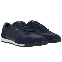 Маратонки BOSS Titanium trainers - Blue (Navy) маратонки,мъжки,маратонки,дамски,маратонки,boss,titanium,trainers,blue,(navy)