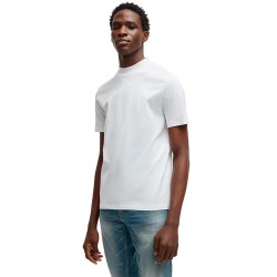 тениска,мъжки,тениски,hugo,dimersom,10271881,01,short,sleeve,t,shirt,white