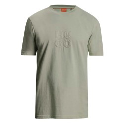 тениска,мъжки,тениски,hugo,dustress,10266462,01,t,shirt,green