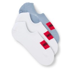 чорапи,мъжки,чорапи,hugo,lc,label,cc,10251178,socks,3,pairs,white,blue,(open,blue)