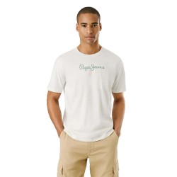 тениска,мъжки,тениски,pepe,jeans,eggo,n,short,sleeve,t,shirt,white,(off,white)