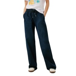 дамски,панталони,pepe,jeans,loose,jogger,jeans,blue