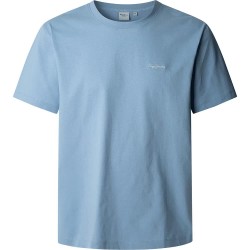 тениска,мъжки,тениски,pepe,jeans,contrast,connor,short,sleeve,t,shirt,blue,(soho,blue)