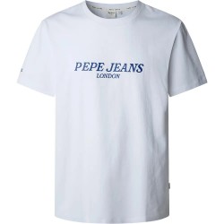 тениска,мъжки,тениски,pepe,jeans,tadeo,short,sleeve,t,shirt,white,(white)