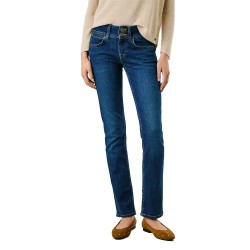 дамски,панталони,pepe,jeans,venus,slim,fit,low,waist,jeans,blue