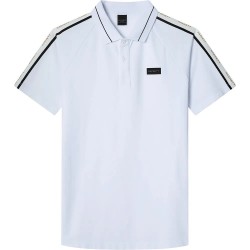 мъжки,блузи,с,яка,hackett,monogram,tape,short,sleeve,polo,white