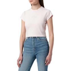 тениска,дамски,тениски,hugo,dome,01,blue,short,sleeve,t,shirt,pink