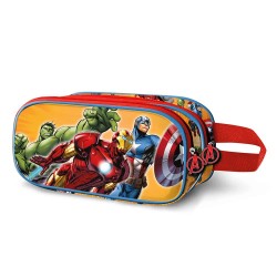 канцеларски,принадлежности,karactermania,marvel,the,avengers,attack,3d,pencil,case,red,(red)