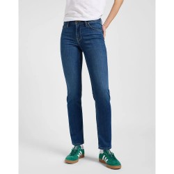 дънки,дамски,панталони,lee,elly,jeans,blue,(ivy,wash)