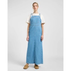 рокля,дамски,поли,и,рокли,lee,loose,fit,dress,blue
