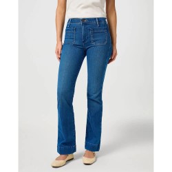 дънки,дамски,панталони,wrangler,112362666,flare,fit,jeans,blue