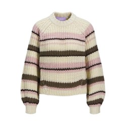 блуза,дамски,пуловери,дамски,плетени,дрехи,jack,&,jones,kelly,chunky,stripe,jjxx,sweater,bone,white,multi,color,(beige)