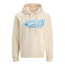 суичър,мъжки,пуловери,jack,&,jones,logo,2,col,hoodie,antique,white