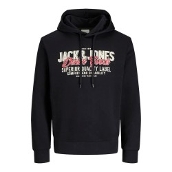суичър,мъжки,пуловери,jack,&,jones,logo,2,col,hoodie,black