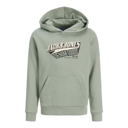 суичър,детски,блузи,jack,&,jones,logo,2,col,hoodie,iceberg,green,(green)