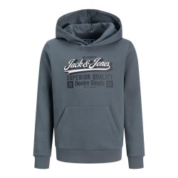 суичър,детски,блузи,jack,&,jones,logo,2,col,hoodie,stormy,weather,(grey)