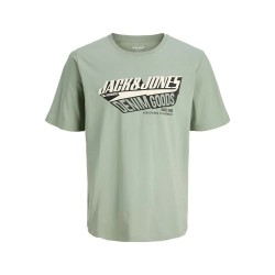 тениска,мъжки,тениски,jack,&,jones,logo,2col,plus,size,short,sleeve,t,shirt,iceberg,green,(green)