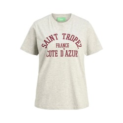 тениска,дамски,тениски,jack,&,jones,merle,regular,jjxx,short,sleeve,t,shirt,light,grey,melange,saint,tropez,(beige)