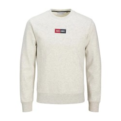 блуза,мъжки,пуловери,jack,&,jones,pan,sweatshirt,white,melange,(white)