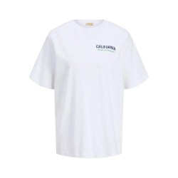 тениска,дамски,тениски,jack,&,jones,zoey,loose,fit,jjxx,short,sleeve,t,shirt,bright,white,california,(white)