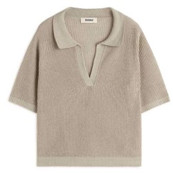 дамски,блузи,с,яка,ecoalf,adelfa,short,sleeve,polo,beige
