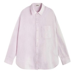 риза,с,дълъг,ръкав,дамски,блузи,дамски,ризи,ecoalf,daria,long,sleeve,shirt,silver,pink,(pink)