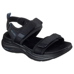 сандали,дамски,сандали,и,чехли,skechers,vapor,foam,laidback,moments,sandals,black,webbing,(black)