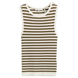 блуза,дамски,пуловери,дамски,плетени,дрехи,tom,tailor,knit,rib,sweater,green,white,(olive,white,stripe)