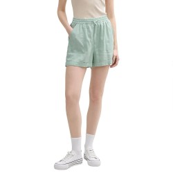 къси,панталони,дамски,панталони,tom,tailor,sportive,linen,shorts,green
