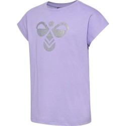 тениска,детски,тениски,hummel,diez,short,sleeve,t,shirt,lavender,(purple)