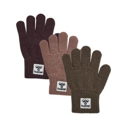 ръкавици,ръкавици,шапки,и,шалове,hummel,kvint,gloves,3,units,multicolor,(major,brown)