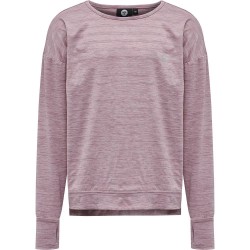 тениска,детски,тениски,hummel,lynette,long,sleeve,t,shirt,pink,(heather,rose)