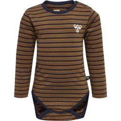 детски,облекла,за,момчета,hummel,silver,long,sleeve,body,brown,(glazed,ginger)