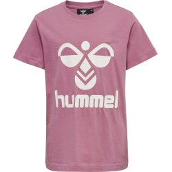 тениска,детски,тениски,hummel,tres,short,sleeve,t,shirt,pink,(heather,rose,marshmallow)