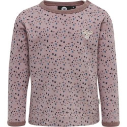 тениска,детски,тениски,hummel,star,long,sleeve,t,shirt,pink,(woodrose)